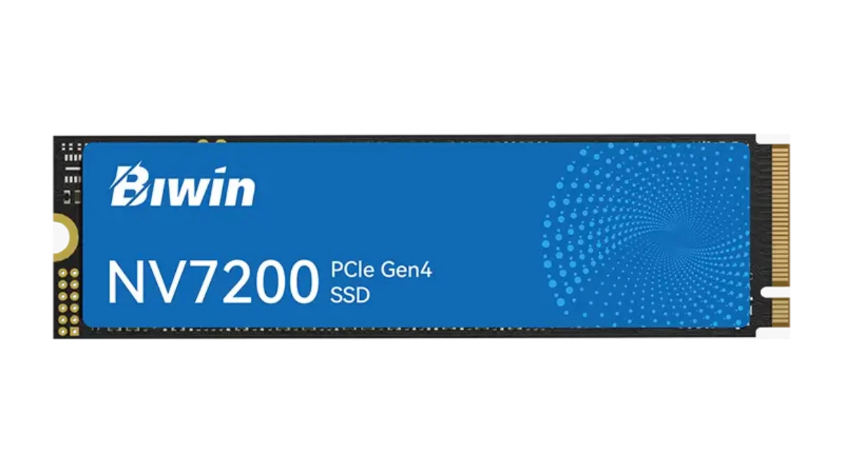 佰维Black Opal黑耀系列NV7200 PCIe 4.0 固态硬盘